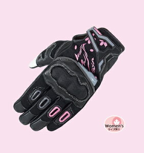 ROUGH&ROAD (ラフ&ロード) バイク用 スリーシーズングローブ ラフプロテクショングローブ サクラ WMサイズ (レディース) RR8025SKL2