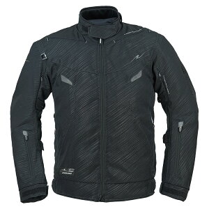 ROUGH&ROAD (ラフ&ロード) バイク用 スリーシーズンジャケット RR7251 エアベントライディングジャケット スラッシュブラック WLサイズ(レディース) RR7251SS-BKL3