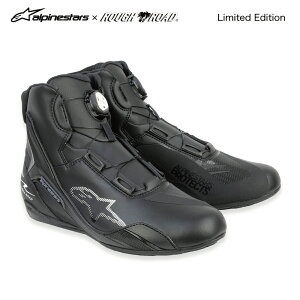 �y15������I�N�[�|���z�z�I�z ROUGH&ROAD (���t&���[�h) �o�C�N�p �V���[�Y R2510426 Alpinestars × ROUGH&ROAD FASTER-4 BOA�V���[�Y Asia �I�[���u���b�N R2510426AK