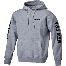 【20日限定！最大ポイント3倍！クーポン配布！】※要エントリー RSタイチ RS TAICHI バイク用 パーカー SWEAT PULLOVER HOODIE スウェット プルオーバーフーディー スリーブ グレー Sサイズ NEU003GY01S