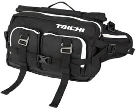 RSタイチ RS TAICHI バイク用 バッグ RSB287 WP ヒップバック(L) ブラック/ホワイト 10L RSB287BK51