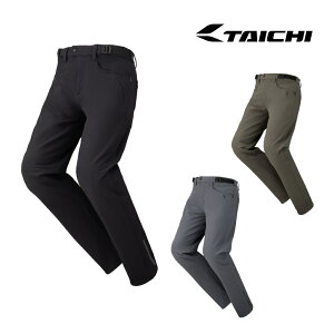【25日限定!クーポン配布!】 RSタイチ RS TAICHI バイク用 超撥水 通気性 速乾性 春夏 ライディング ズボン CE規格プロテクター RSY271 クイックドライ ストレートパンツ