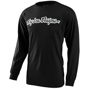 Troy Lee Designs gC[fUCY oCN It[h OTVc T TDA036 SIGNATURE LONG SLEEVE TEE BLACK XLTCY TDA036BK01XL