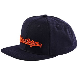 Troy Lee Designs gC[fUCY oCN It[h x[X{[ Lbv TDA041 SIGNATURE SNAPBACK HAT NAVY/ORANGE TCY TDA041NV11