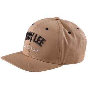 Troy Lee Designs トロイリーデザインズ バイク オフロード ベースボール キャップ TDA044 BOLT CURVED BILL SNAPBACK KHAKI ワンサイズ TDA044KH01
