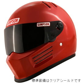 SIMPSON (シンプソン) バイク用 フルフェイスヘルメット BANDIT Pro(バンディット プロ) レッド 60cm 3312206000