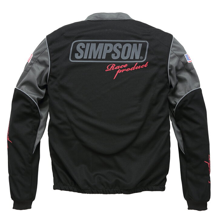 楽天市場】SIMPSON シンプソン バイク用 ジャケット メッシュ クール 
