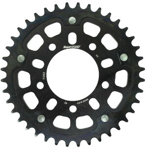 スーパースプロックス(Supersprox) ドリブン スプロケット リア ステルス (STEALTH) アルミ&スチール 40T ブラック RST-7092:40-BLK 社外ホイール対応:MARCHESINI (TYPE-A)、OZ、BST、ROTOBOX、ENKEI