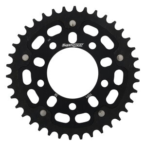 スーパースプロックス(Supersprox) ドリブン スプロケット リア ステルス (STEALTH) アルミ&スチール 38T ブラック RST-7091:38-BLK 社外ホイール対応:MARCHESINI (TYPE-A)、OZ、BST、ROTOBOX、ENKEI