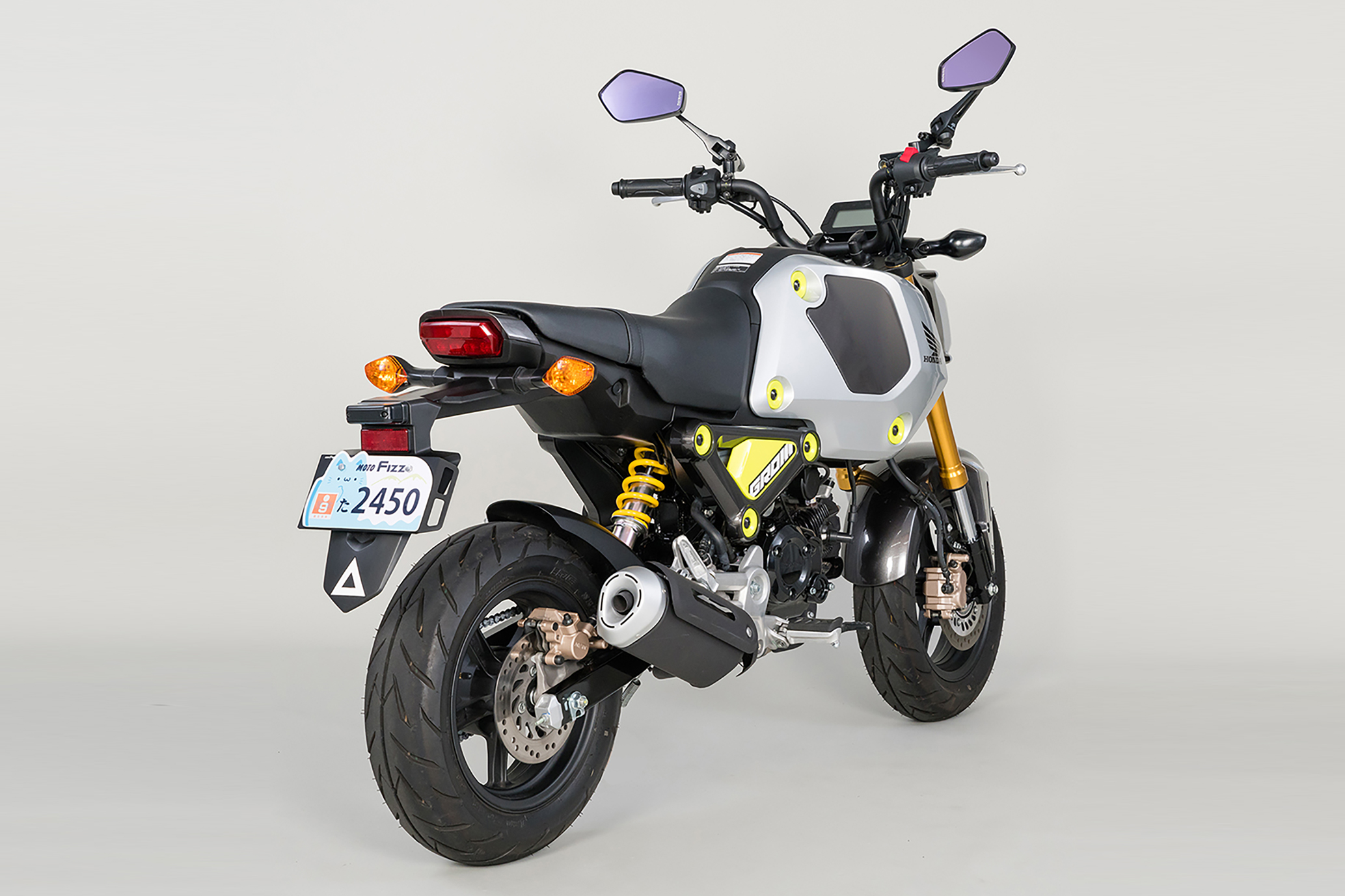 タナックス TANAX バイク用荷掛けフック MOTOFIZZ モトフィズ プレートフック4 (アルミレッド) 原付二種専用 (125cc以下)  MF-4742 アクセサリー