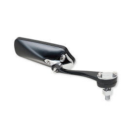 【マラソン期間 全品P2倍！25日クーポン配布！】 タナックス TANAX バイク用 ミラー ナポレオン リゼットミラー ピアノブラック ブルー鏡 左右共通 10mm正ネジ AMS-104-10 (1本入り)