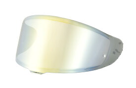 【15日限定！クーポン配布！】 山城(yamashiro) バイク用 ヘルメットミラーシールド EXTRAシールド(エキストラシールド) ショウエイ CWR-F2 メロースモーク/ゴールド 【適合：X-15/Z-8】 EX124800