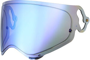 山城(yamashiro) バイク用 ヘルメットミラーシールド EXTRAシールド(エキストラシールド) アライ VAS-A セミスモーク/ブルー 【適合:TOUR-CROSS V】 EX036400