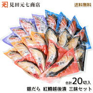 ギフト 越後漬三昧 20切セット 送料無料 魚 銀鱈 ぎんだら トラウトサーモン お返し 御礼 鮭 さけ お取り…