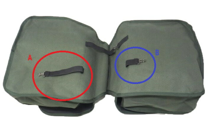 楽天市場】カブにピッタリ！US ARMY サドルバッグ(20L)ミリタリー 