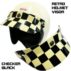 RETRO HELMET VISOR @g wbg oCU[ @`FbJ[ubNb 3_{^ WFbgwbg X[WFbg