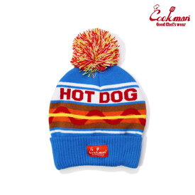 COOKMAN　クックマン　ビーニー　 ニット帽　ニット　「Hot Dog」　ホットドッグ