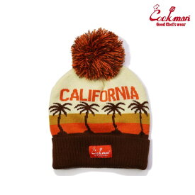 COOKMAN　クックマン　ビーニー　 ニット帽　ニット　「California」　カリフォルニア　マスタード