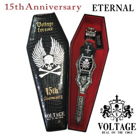 【限定！】VOLTAGE ヴォルテージ 15周年記念モデル ETERNAL ｜自動巻腕時計　 ウォッチ 国内ミヨタムーブメント メンズ スワロフスキー