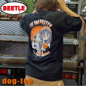 BEETLE Pretty dog Short-sleeve shirt [dog-tee]　オーシャンビートル　プリティードッグ　半袖Tシャツ