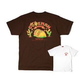 COOKMAN｜クックマン Tシャツ Mexico（ユニセックス） 半袖　2カラー │ブラウン or ホワイト│