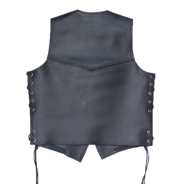 楽天市場】HEAVY オイルレザーベスト ブラックモトブルーズ VEST (HVO 