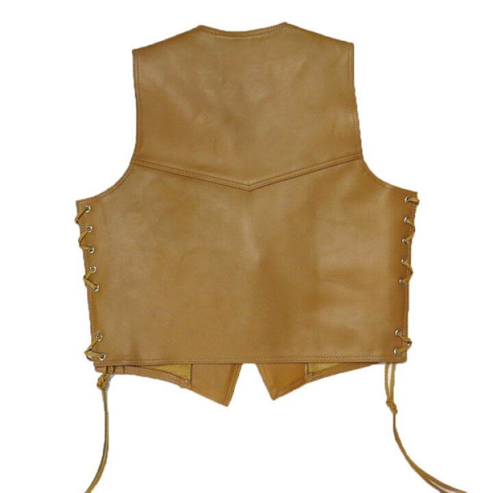 楽天市場】HEAVY オイルレザーベスト タンモトブルーズ VEST メンズ 