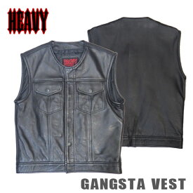 HEAVY ギャングスタベストモトブルーズ　GANGSTA VEST［HVC-03］