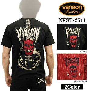 VANSON�@�o���\���@�V���@����T�V���c�@�h�J �@���b�N�X�J���@�����Y�@2�J���[ ���u���b�N or ���b�h�E�H�o�b�V�����iNVST-2511�j