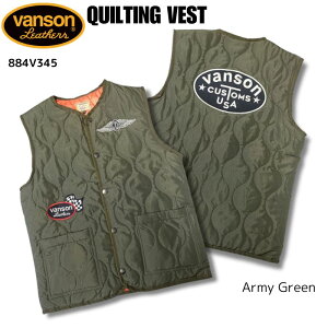 VANSON@o\ LeBOxXg@QUILTING VEST A[~[O[b4TCYbi884V345j