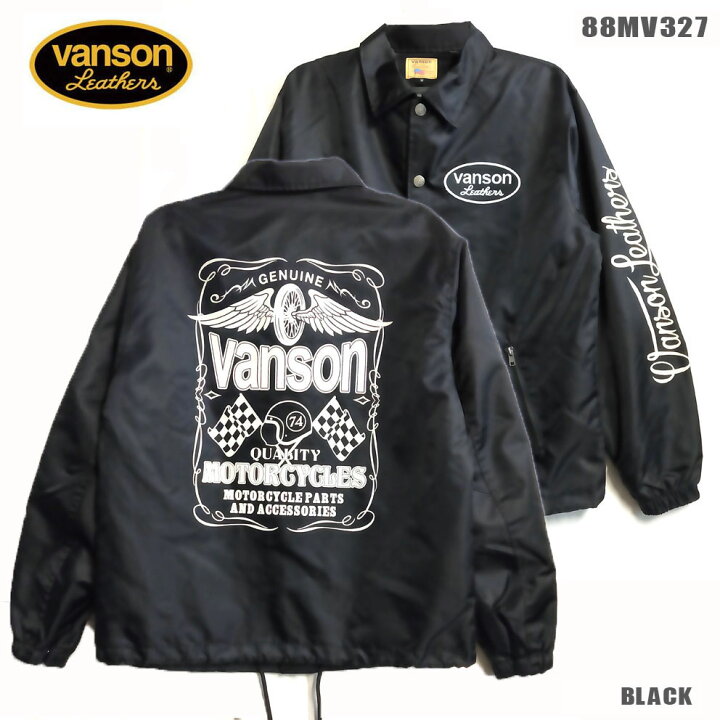 楽天市場】VANSON バンソン モトブルーズ別注 COACH JACKET コーチ 
