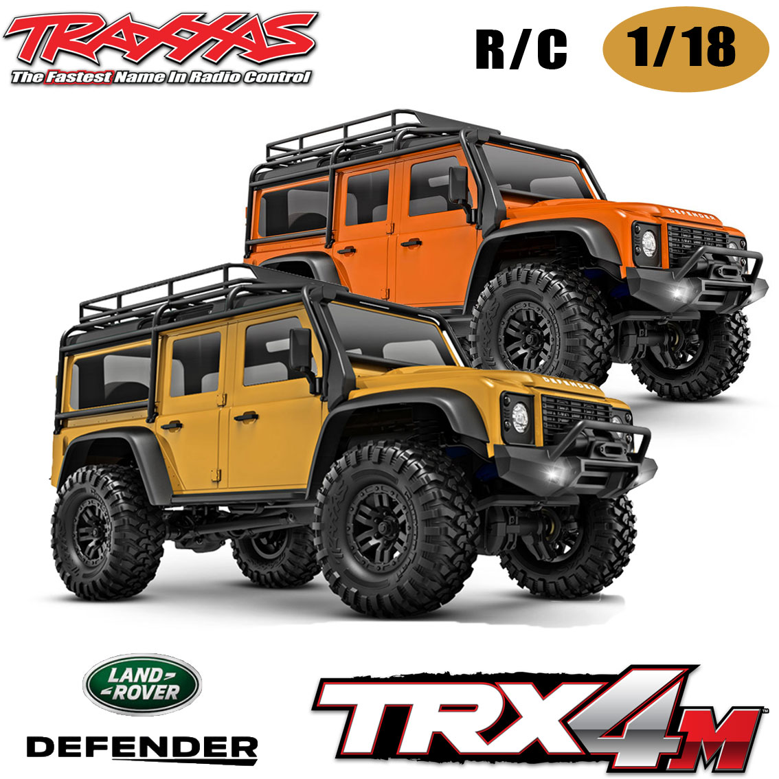 楽天市場】TRAXXAS トラクサス 1/18 ラジコン「TRX-4 M」Land Rover