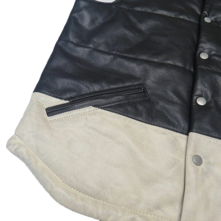 楽天市場】Vin＆Age NAUGHTY LEATHER VEST レザー ナーティーベスト 