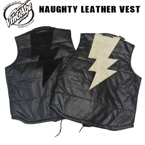 VinAge@NAUGHTY LEATHER VEST U[ i[eB[xXg@iVLJ6jb2J[b38(M)`48(5L)