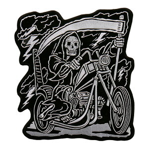 �yHOT LEATHERS�z�h�J�p�b�` Reaper Rider Patch�@9x11�C���` ���b�y���mPPA9657�n����p�b�`