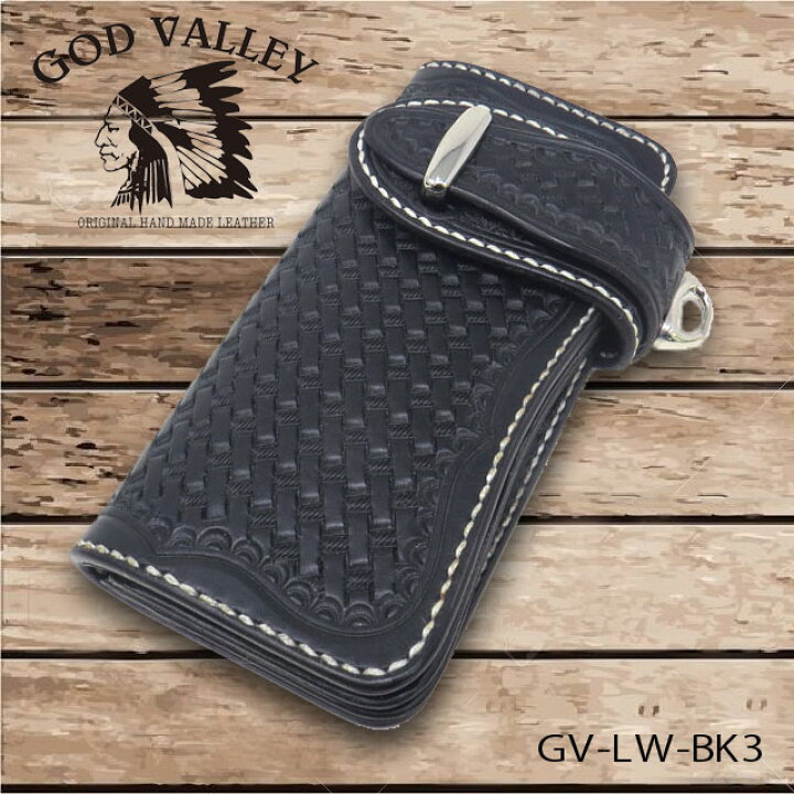 楽天市場】GOD VALLEY ロングウォレット 牛革 ハンドメイド 手縫い 
