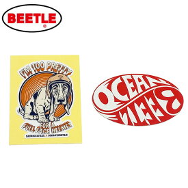 【OCEAN BEETLE】BEETLE ステッカー　ステッカーセット [btl-stc]