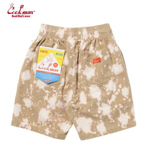 COOKMAN/�N�b�N�}�� Chef Pants Short �V���[�g�V�F�t�p���c�uCorduroy Bleach Beige�v�i���j�Z�b�N�X�j�R�[�f�����C�@�u���[�`���H�@�x�[�W��