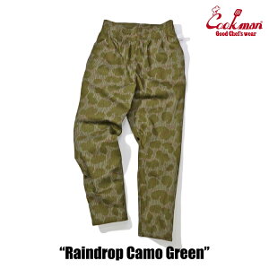 COOKMAN/NbN}@Long Chef Pants VFtpcuRaindrop Camo GreenvijZbNXjJO[@O[