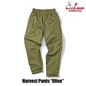 COOKMAN/クックマン　Harvest Pants ハーヴェストパンツ「Olive」（ユニセックス）オリーブ　グリーン