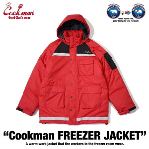 COOKMAN/�N�b�N�}���@�t���[�U�[�W���P�b�g Freezer Jacket Red �i���j�Z�b�N�X�j���b�h