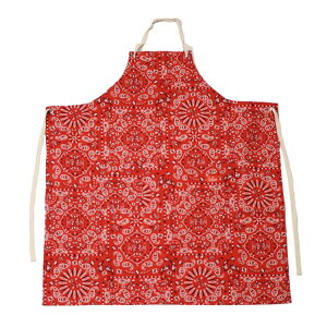 COOKMAN/NbN}@OGv Long Apron Paisley RedijZbNXjyCY[@bh