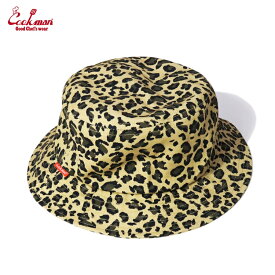 COOKMAN/クックマン　バケットハット　帽子　Bucket Hat Leopard　ベージュ　レオパード　豹柄