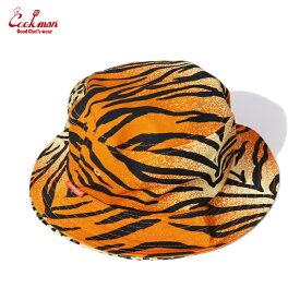 COOKMAN/クックマン　バケットハット　帽子　Bucket Hat Tiger　オレンジ　タイガー　虎柄　虎