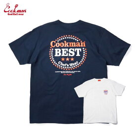 COOKMAN｜クックマン Tシャツ Best（ユニセックス） 半袖　2カラー │ホワイト or ネイビー│ベスト