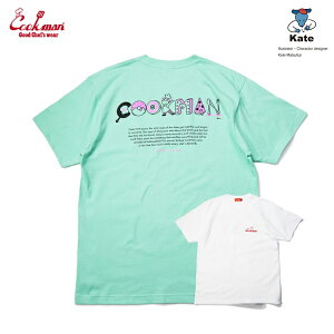 COOKMAN�b�N�b�N�}�� T�V���c Kate Tasty Logo�i���j�Z�b�N�X�j �����@2�J���[ ���z���C�g or ���C�g�O���[����