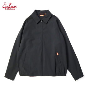 COOKMAN/クックマン　Delivery Jacket Light Black　デリバリージャケット 　ユニセックス　ブラック　黒　【231-31487】