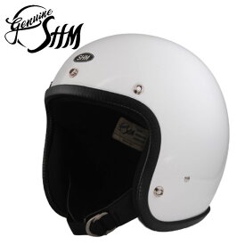 SHM Genuine　ジェットヘルメット　 SHM Lot-500　ホワイト｜3サイズ｜