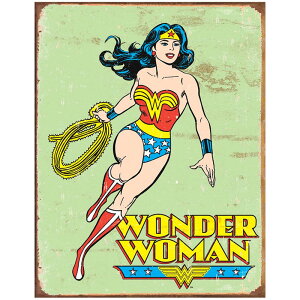 Tin Signs@eB@TCv[g@#1642 Wonder Woman Retro@_[E[}@uLŔ@AJR~bN