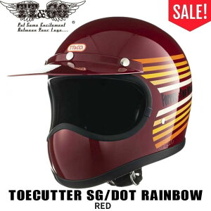 y10offzTT&CO.@gD[Jb^[ SG/DOT@C{[ bh@eB[eB[AhJpj[ TOECUTTER SG/DOT RAINBOW RED